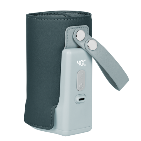 Lionelo Thermup Go Plus calientabiberones portátil Green Graphite