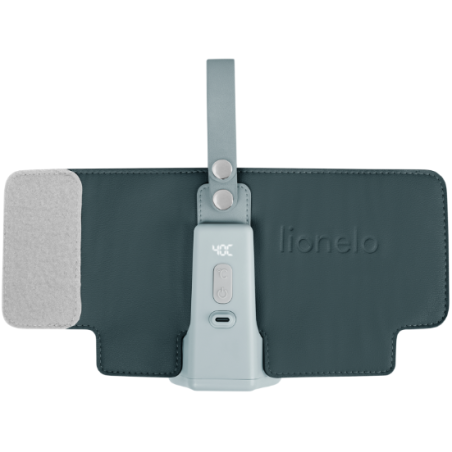 Lionelo Thermup Go Plus calientabiberones portátil Green Graphite