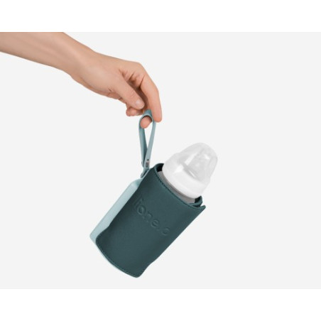 Lionelo Thermup Go Plus calientabiberones portátil Green Graphite