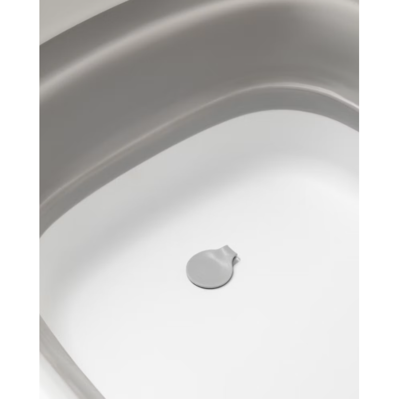 Twistshake Bañera plegable + soporte + REGALOS blanco - gris