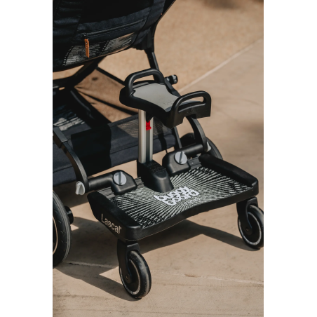 Lascal Patinete Buggy Board Maxi+ con asiento | Gris