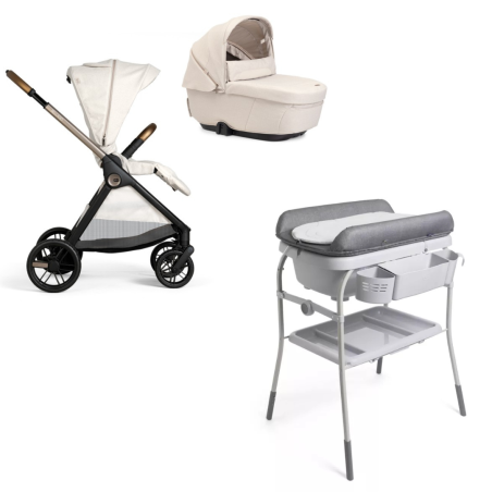 CHICCO PACK Duo Bellagio Amber Glow + Bañera Cuddle & Bubble + REGALO