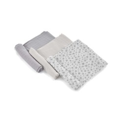 Jané Muselina de bambú Star 3 uds 80 cm