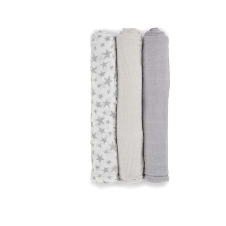 Jané Muselina de bambú Star 3 uds 80 cm