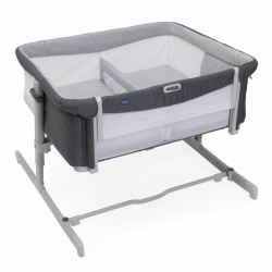 Chicco Cuna de colecho gemelar Next2Me Twins Magnet Grey