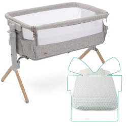 Chicco Cuna de Colecho Next2Me Armonia + REGALO Textil 4 piezas | Scandinavian