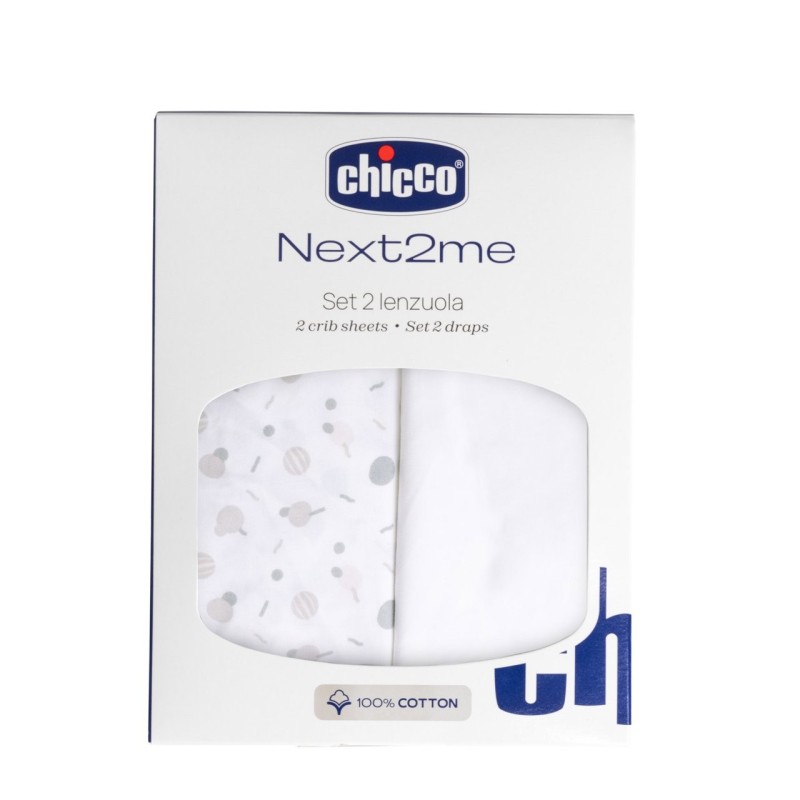 Chicco Conjunto de sábanas Next2Me Confeti