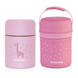 Miniland Silky Food Thermos Rose