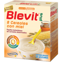 Blevit Plus 8 Cereales con miel 600gr