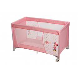 Cuna Viaje Minnie Geo Rosa