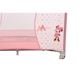 Cuna Viaje Minnie Geo Rosa