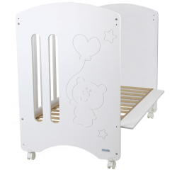 Cuna Sweet Globito Bl.120x60cm