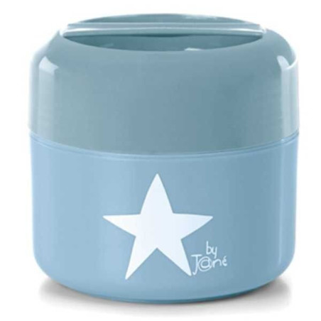 Jané - Termo de plástico para sólidos de 550cc Aqua Aquarel en azul